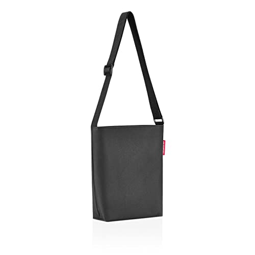 reisenthel Shoulder Bag S - Ins Innenfutter integrierte Rei?verschlusstasche, Verstellbarer Schultergurt - Black - von reisenthel