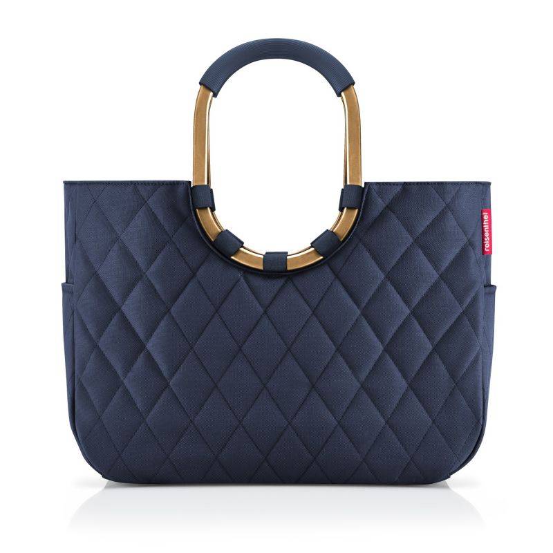 Reisenthel Loopshopper L-Frame Rhombus Midnight Gold von Reisenthel