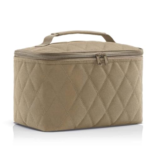 Reisenthel ML5046 COSMETIC CASE RHOMBUS OLIVE Gym Bag Damen RHOMBUS OLIVE Größe Unica von Reisenthel