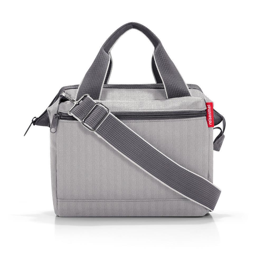 Reisenthel - Reisenthel Allrounder Cross Herringbone Grey Umhängetasche grau von Reisenthel