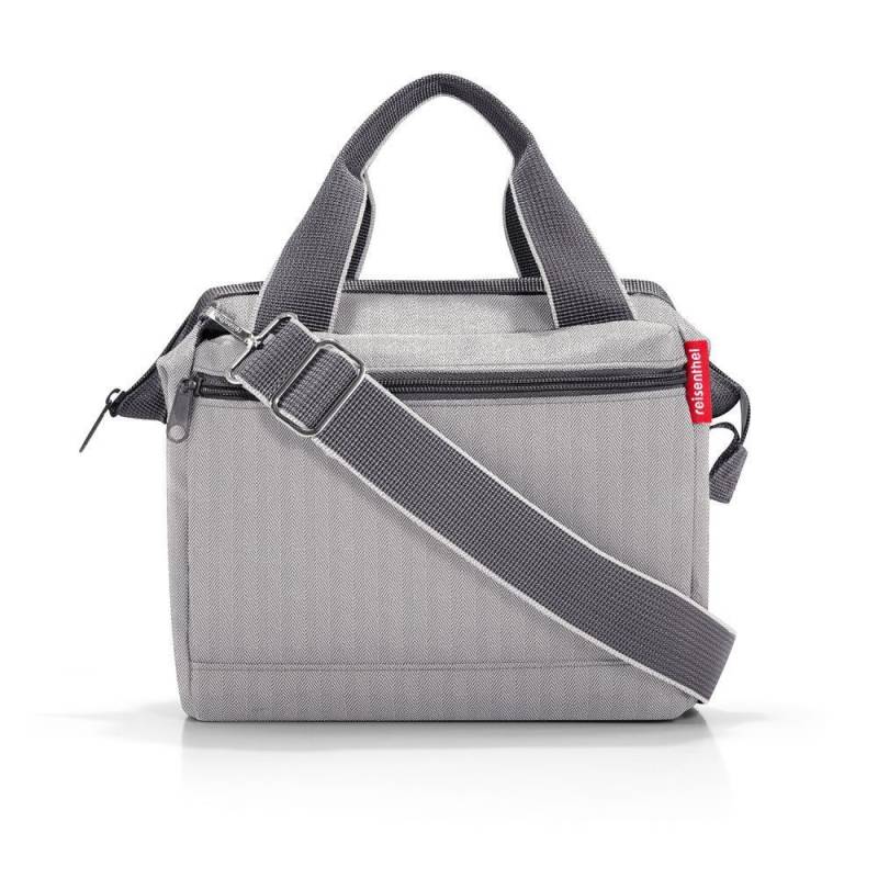 Reisenthel - Reisenthel Allrounder Cross Herringbone Grey Umhängetasche grau von Reisenthel