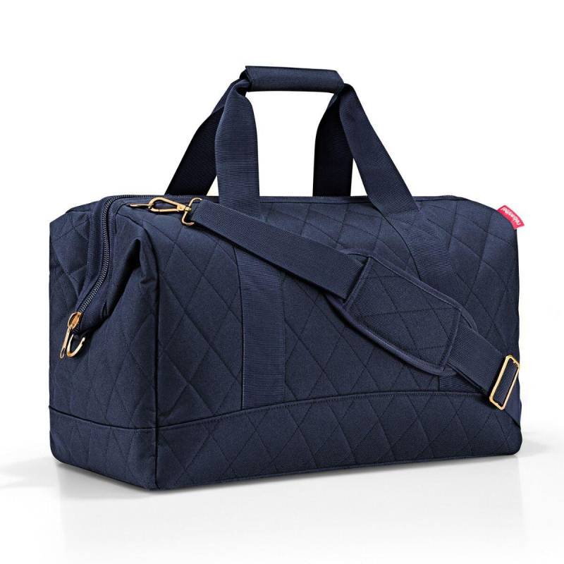 Reisenthel - Reisenthel Allrounder L Rhombus Midnight Gold Reisetasche blau von Reisenthel