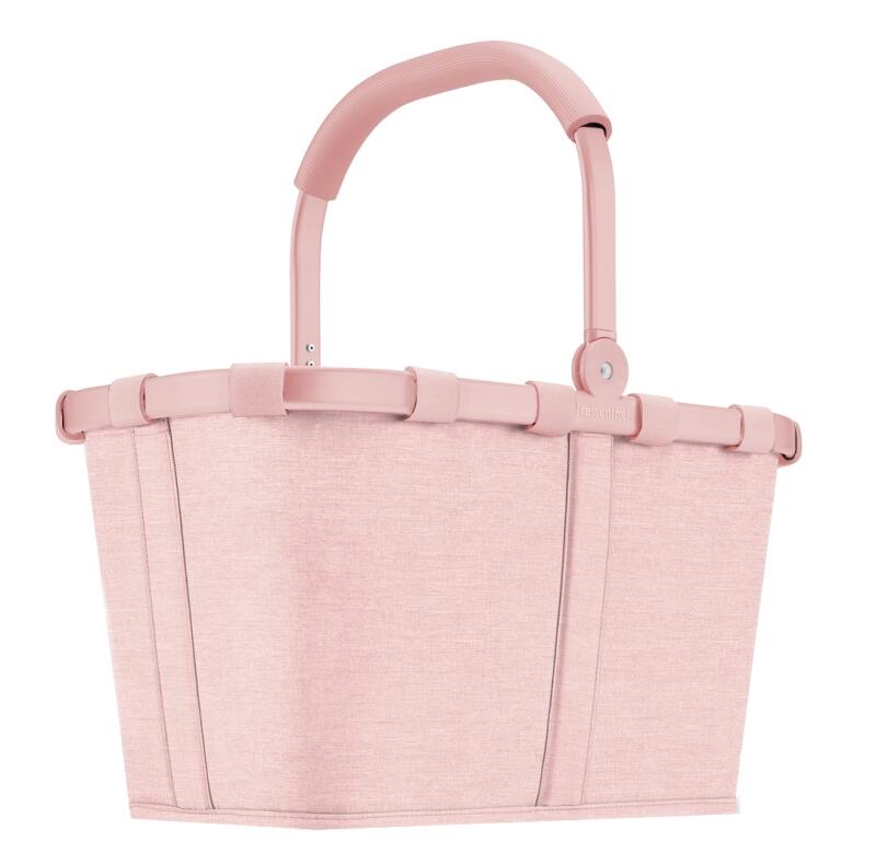 Reisenthel - Reisenthel Carrybag frame Einkaufskorb mit Alurahmen 22l twist blush Rose von Reisenthel