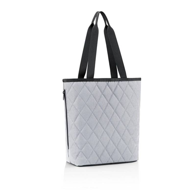 Reisenthel - Reisenthel Classic Shopper M Rhombus Light Grey Einkaufstasche mehrfarbig von Reisenthel