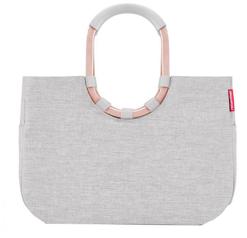 Reisenthel - Reisenthel Loopshopper L mit Alugriffen Twist Sky Rose Grau von Reisenthel