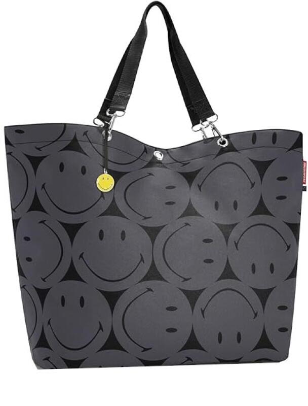 Reisenthel - Reisenthel Shopper XL Einkaufstasche Smiley Grey Grau von Reisenthel