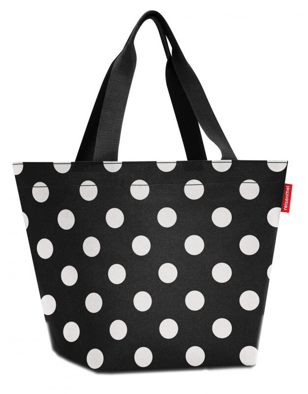 Reisenthel - Reisenthel shopper M dots weiß Schwarz von Reisenthel