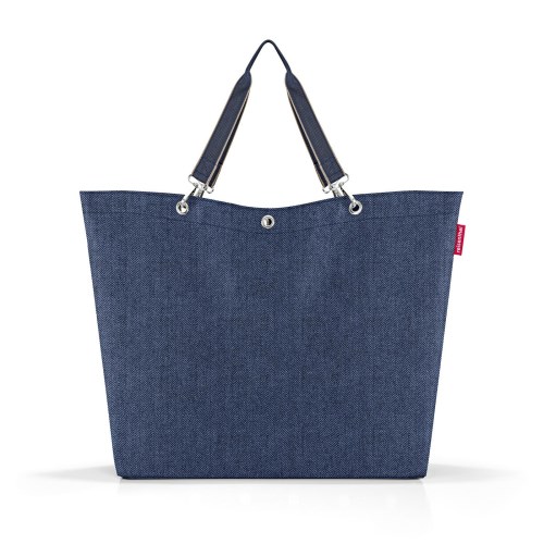 Reisenthel Shopper XL-Herringbone Dark Blue von Reisenthel