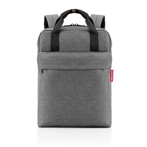 Reisenthel - allday backpack M iso twist silver Grau von Reisenthel