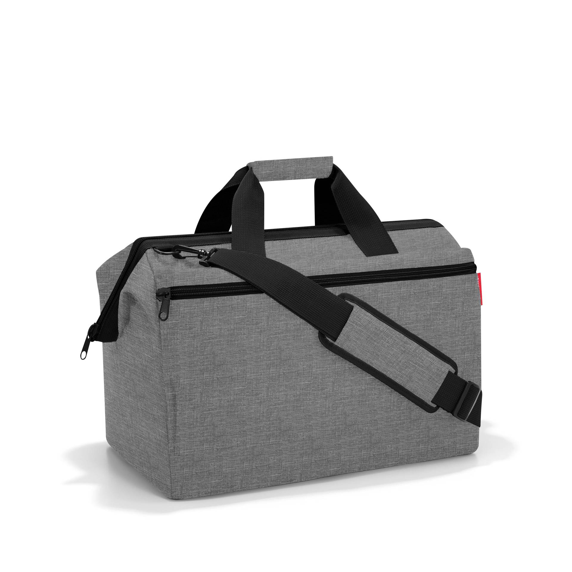 Reisenthel - allrounder L pocket twist silver twist silver - Gr. - L von Reisenthel