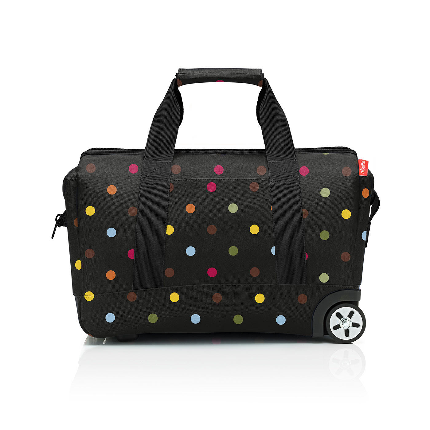 Reisenthel - allrounder trolley dots schwarz/schwarz von Reisenthel