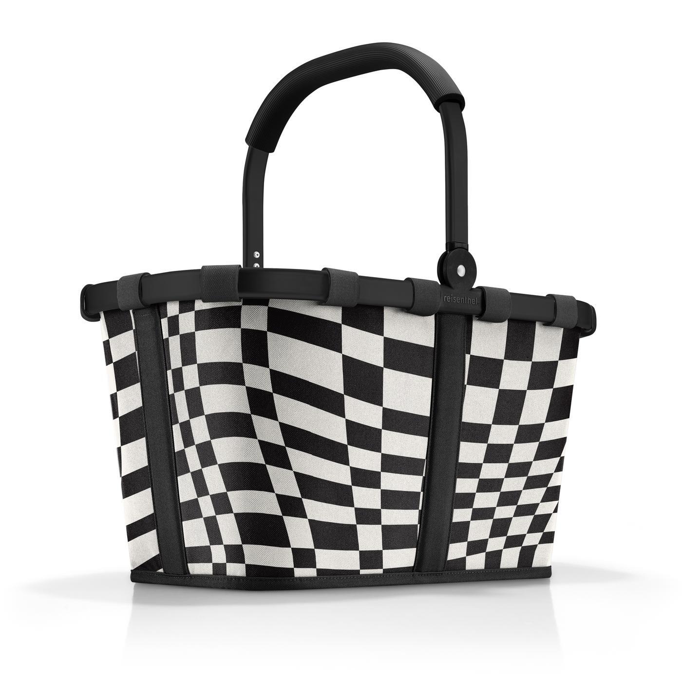 Reisenthel - carrybag frame op-art schwarz/weiß - Gr. - 0 von Reisenthel