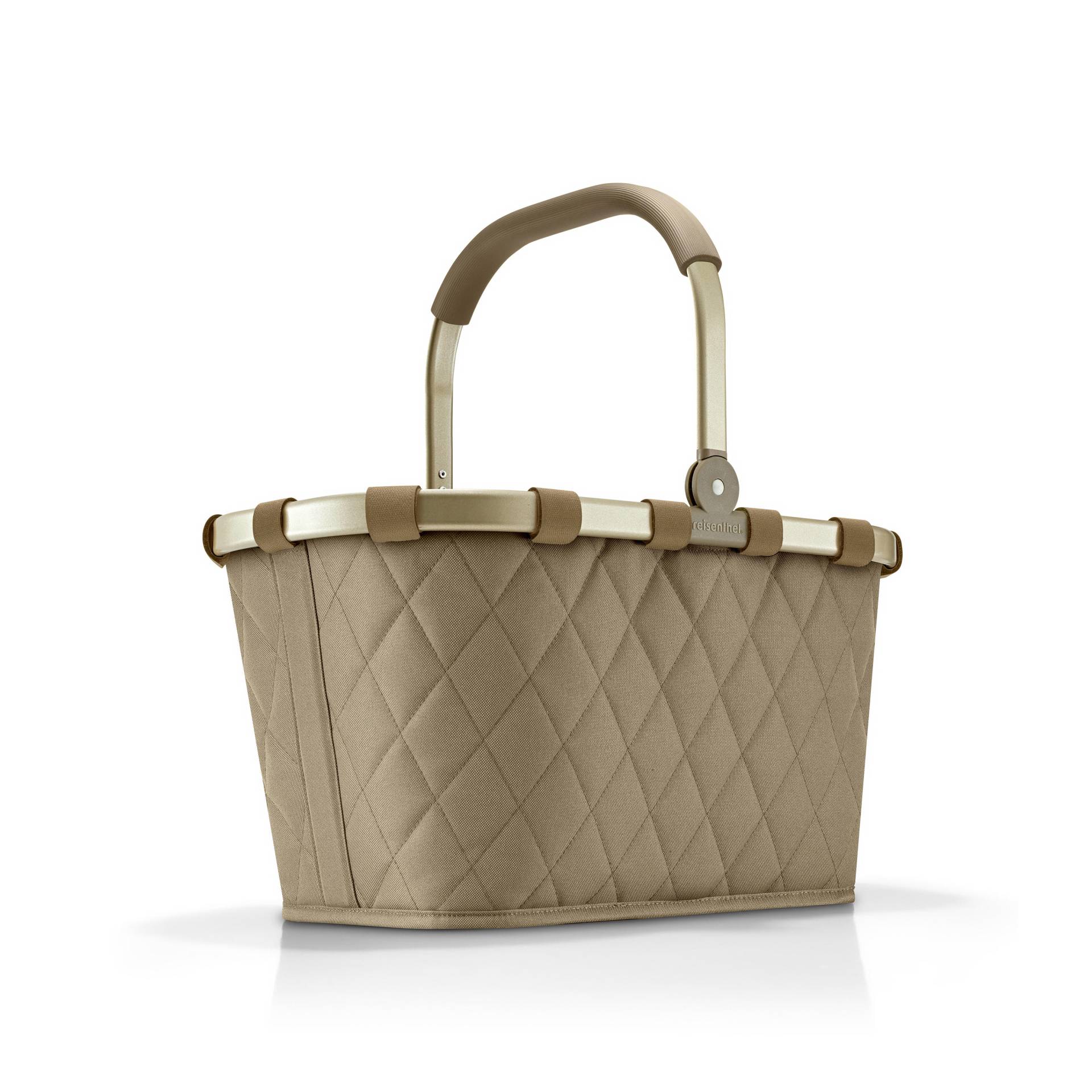 Reisenthel - carrybag frame rhombus olive dunkelbeige - Gr. - 0 von Reisenthel