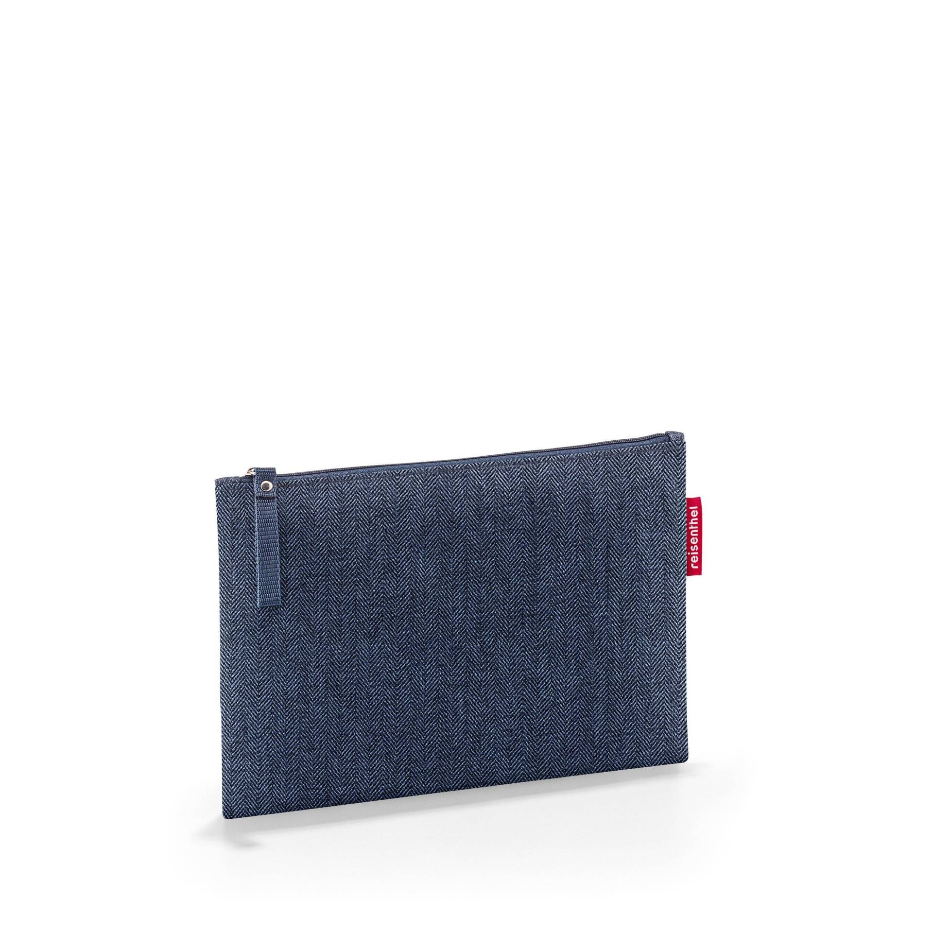 Reisenthel - case 1 herringbone dark blue Blau von Reisenthel