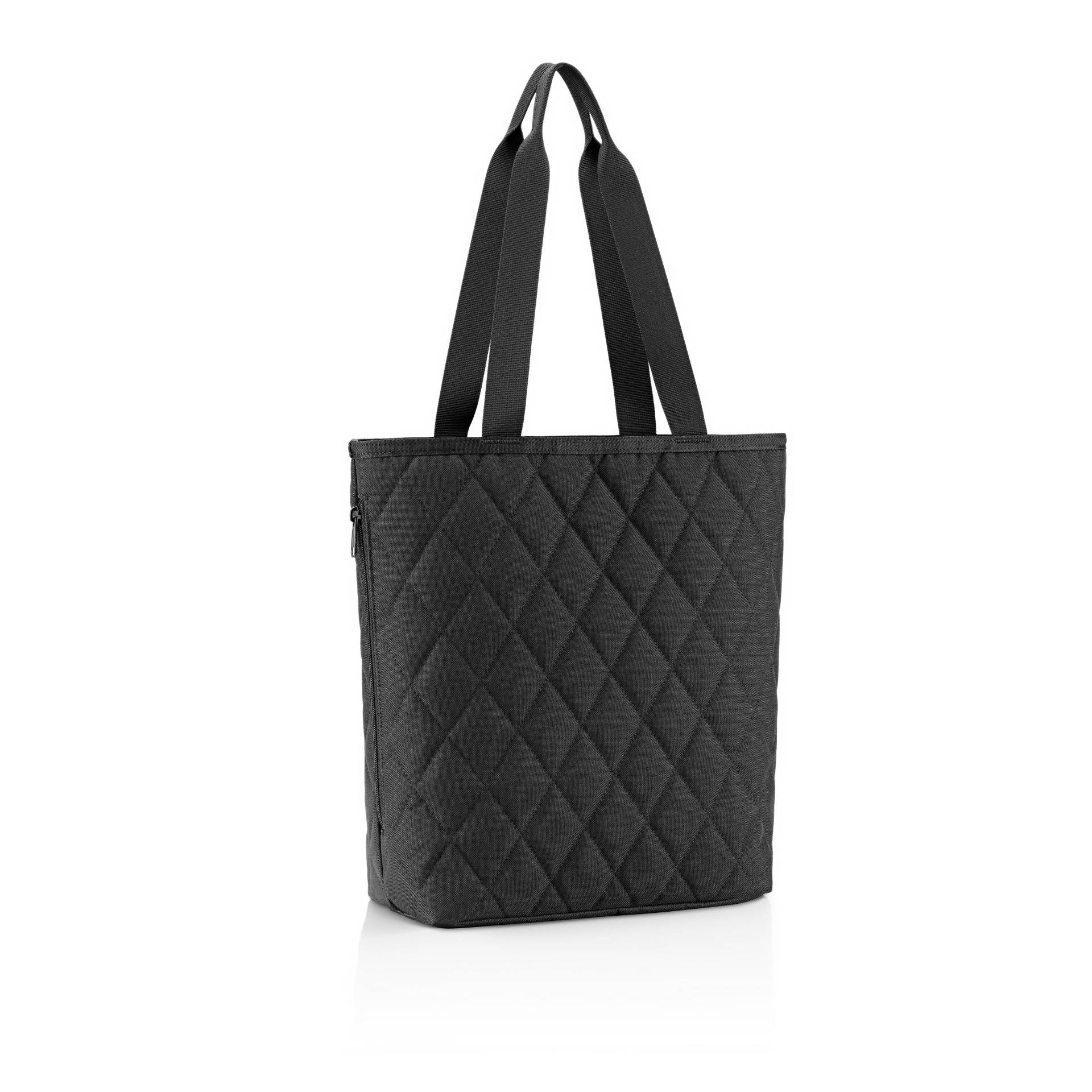 Reisenthel - classic shopper M rhombus black rhombus black - Gr. - M von Reisenthel