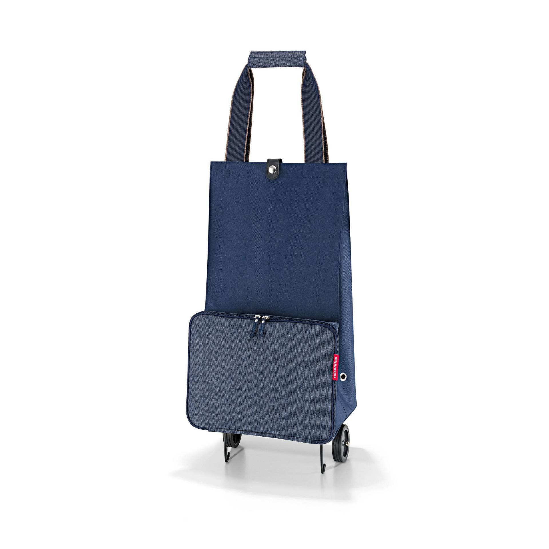 Reisenthel - foldabletrolley herringbone dark blue herringbone dark blue von Reisenthel