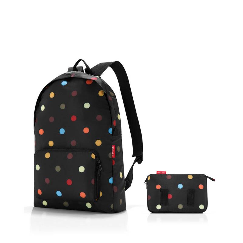 Reisenthel - mini maxi rucksack dots schwarz/rot von Reisenthel