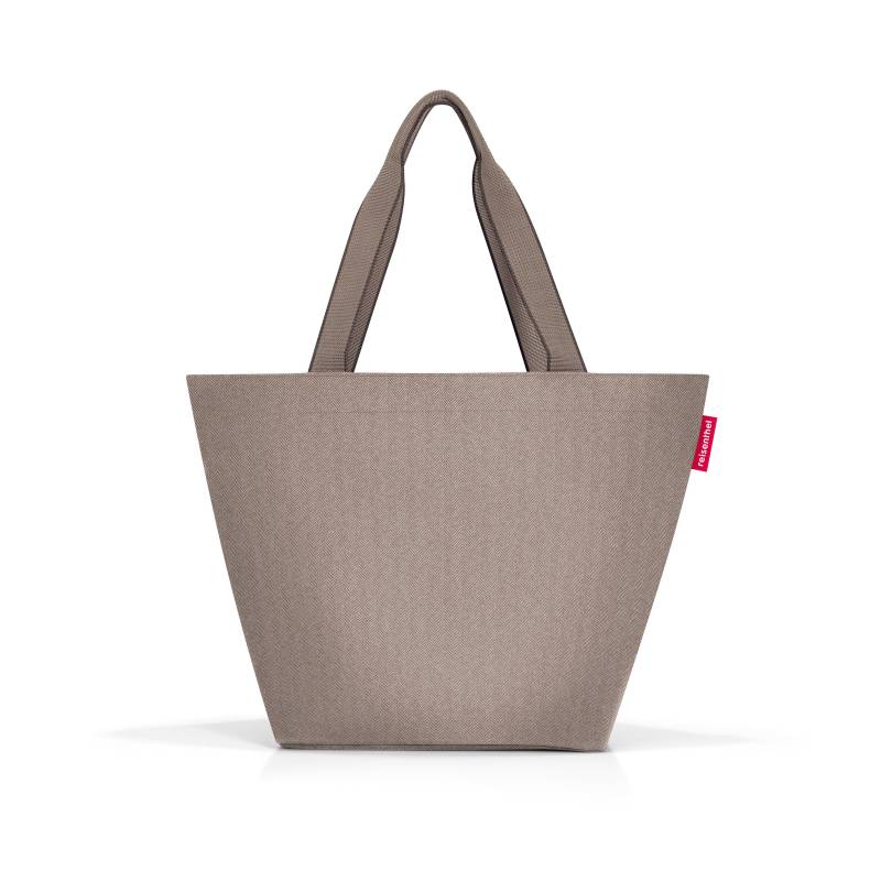 Reisenthel - shopper M herringbone mokka 6054 herringbone mokka von Reisenthel