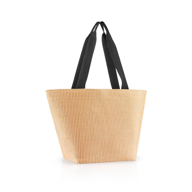 Reisenthel - shopper M raffia black beige/schwarz von Reisenthel