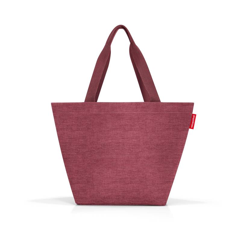 Reisenthel - shopper M twist maroon Brombeer - Gr. - M von Reisenthel