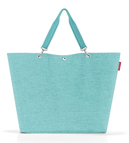 reisenthel shopper XL twist ocean – Geräumige Shopping Bag und edle Handtasche in einem – Aus wasserabweisendem Material von reisenthel