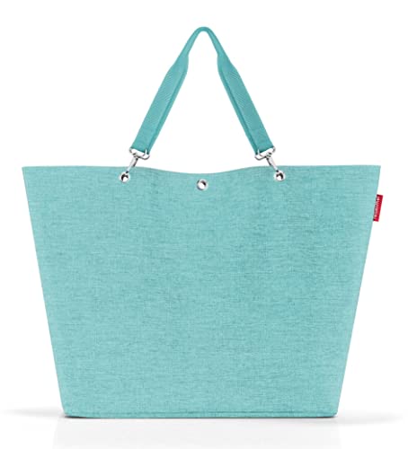 Reisenthel shopper XL twist ocean Geräumige Shopping Bag und edle Handtasche in einem Aus wasserabweisendem Material von reisenthel