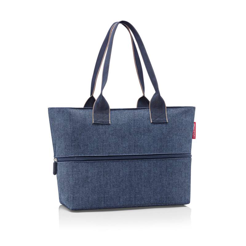 Reisenthel - shopper e1 herringbone dark blue herringbone dark blue von Reisenthel