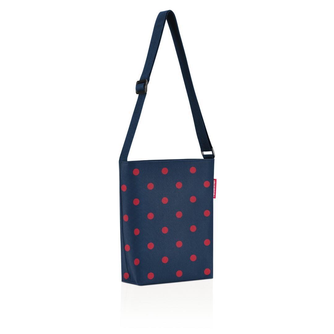 Reisenthel - shoulderbag S mixed dots red Blau von Reisenthel