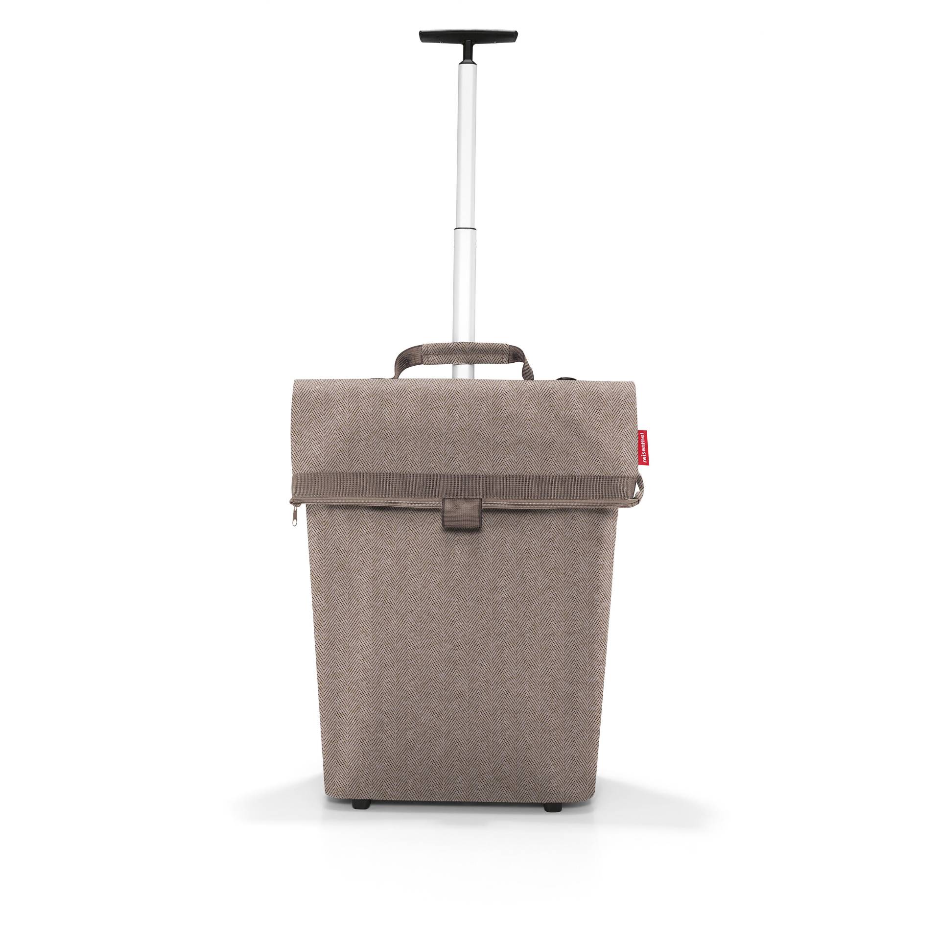 Reisenthel - trolley M herringbone mokka Kaffee von Reisenthel