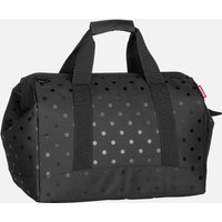 reisenthel - allrounder L Glossy Dots Black - Dufflebag  , 30 l von Reisenthel