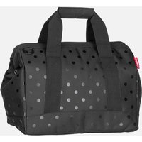 reisenthel - allrounder M Glossy Dots Black - Dufflebag  , 18 l von Reisenthel
