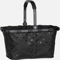 reisenthel - carrybag frame Glossy Dots Black - Einkaufskorb  , 22 l von Reisenthel