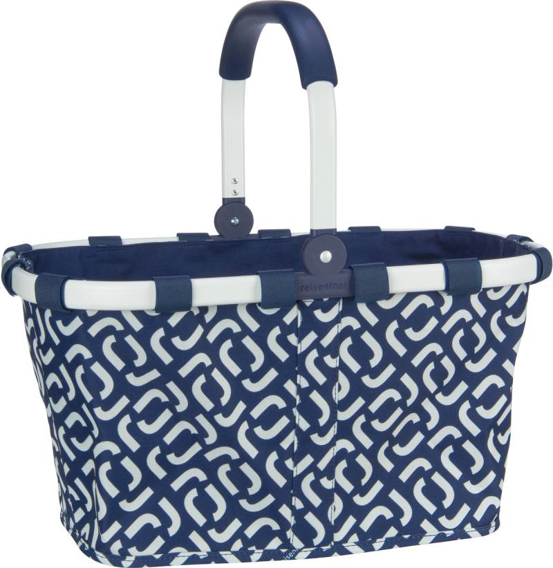 reisenthel carrybag frame Signature  in Navy (22 Liter), Einkaufstasche von Reisenthel
