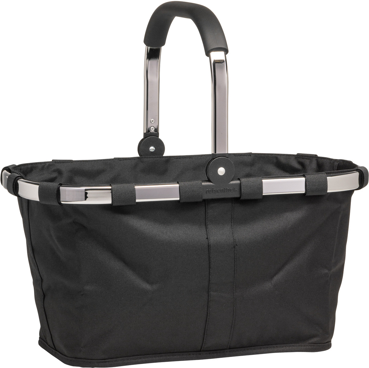 reisenthel carrybag frame chrome  in Schwarz (22 Liter), Einkaufstasche von Reisenthel