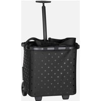 reisenthel - carrycruiser Glossy Dots Black - Einkaufstrolley  , 40 l von Reisenthel