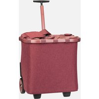 reisenthel - carrycruiser Twist Maroon - Einkaufstrolley  , 40 l von Reisenthel