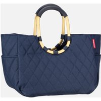 reisenthel - loopshopper L Frame Rhombus Midnight Gold - Einkaufskorb  , 25 l von Reisenthel