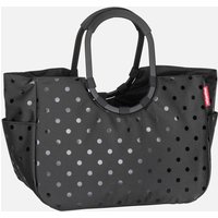 reisenthel - loopshopper L Glossy Dots Black - Einkaufskorb  , 25 l von Reisenthel