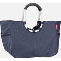 reisenthel - loopshopper L Herringbone Dark Blue - Einkaufskorb  , 25 l von Reisenthel