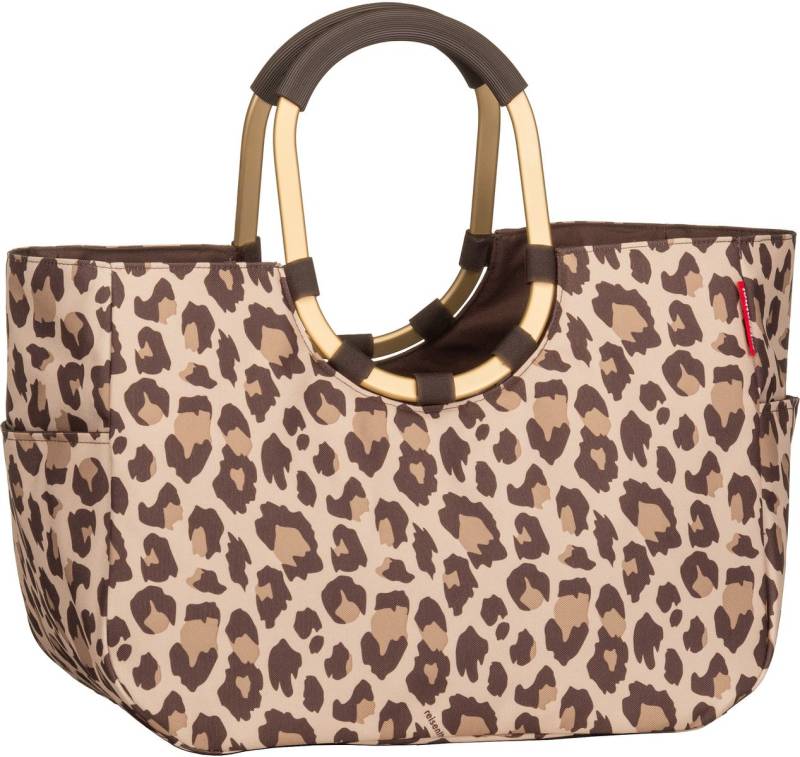 reisenthel loopshopper L  in Frame Leo Macciato (25 Liter), Einkaufstasche von Reisenthel
