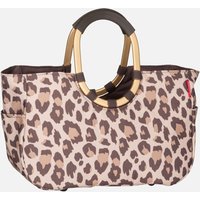 reisenthel - loopshopper M frame Frame Leo Macchiato - Einkaufskorb  , 12 l von Reisenthel