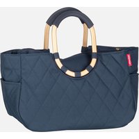 reisenthel - loopshopper M frame Frame Rhombus Midnight Gold - Einkaufskorb  , 12 l von Reisenthel