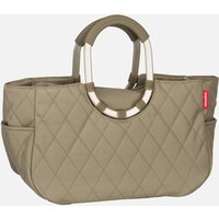 reisenthel  - loopshopper M frame Frame Rhombus Olive - Einkaufskorb  , 12 l von Reisenthel