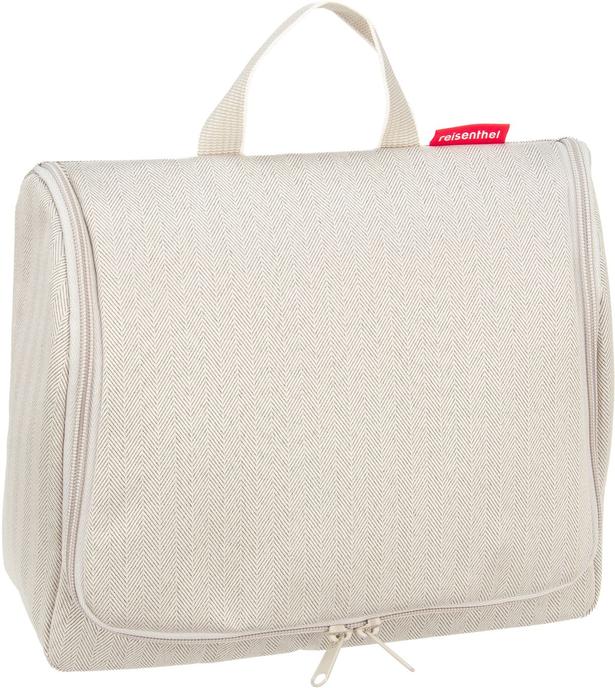 reisenthel toiletbag XL  in Beige (4 Liter), Kulturbeutel von Reisenthel