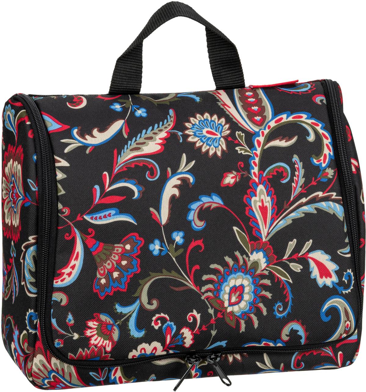 reisenthel toiletbag XL  in Paisley Black (4 Liter), Kulturbeutel von Reisenthel