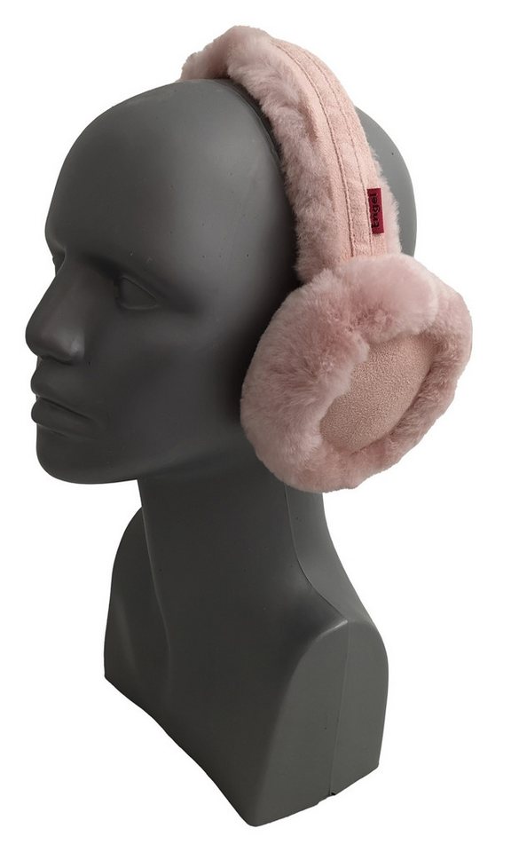 Reissner Lammfelle Ohrenwärmer Kopfbügel Ohrenschützer ULI echtes Merino Lammfell und Veloursleder gefüttert mit weichem Lammfell von Reissner Lammfelle