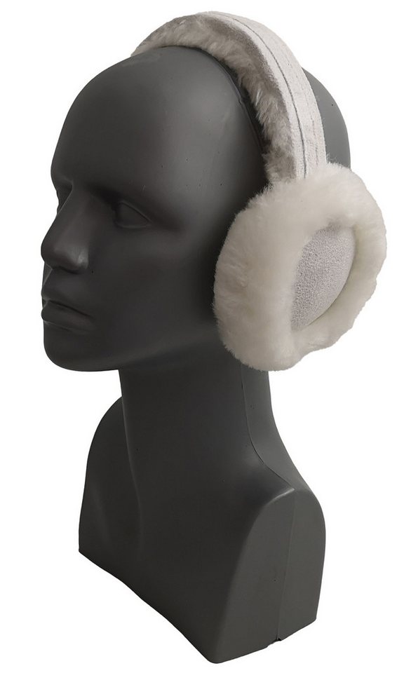 Reissner Lammfelle Ohrenwärmer Kopfbügel Ohrenschützer ULI echtes Merino Lammfell und Veloursleder gefüttert mit weichem Lammfell von Reissner Lammfelle