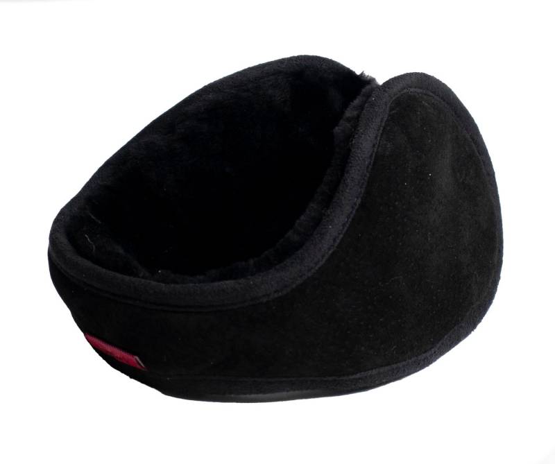 Reissner Lammfelle Ohrenwärmer Nackenbügel Ohrenschützer ELIA Merino Lammfell Veloursleder gefüttert mit weichem Lammfell von Reissner Lammfelle