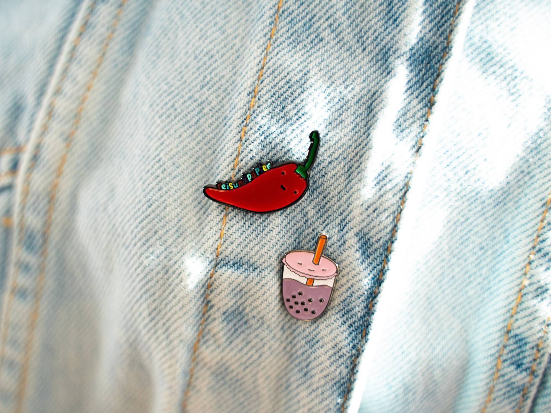 Food Enamel Pin Chili Chilli Kawaii Cute Asian | Soft Emaille Anstecknadel Spicy Food Food Enamel Pin Chili Chilli Kawaii Cute Asian | Soft Emaille Anstecknadel Spicy Food von ReisundpapierShop