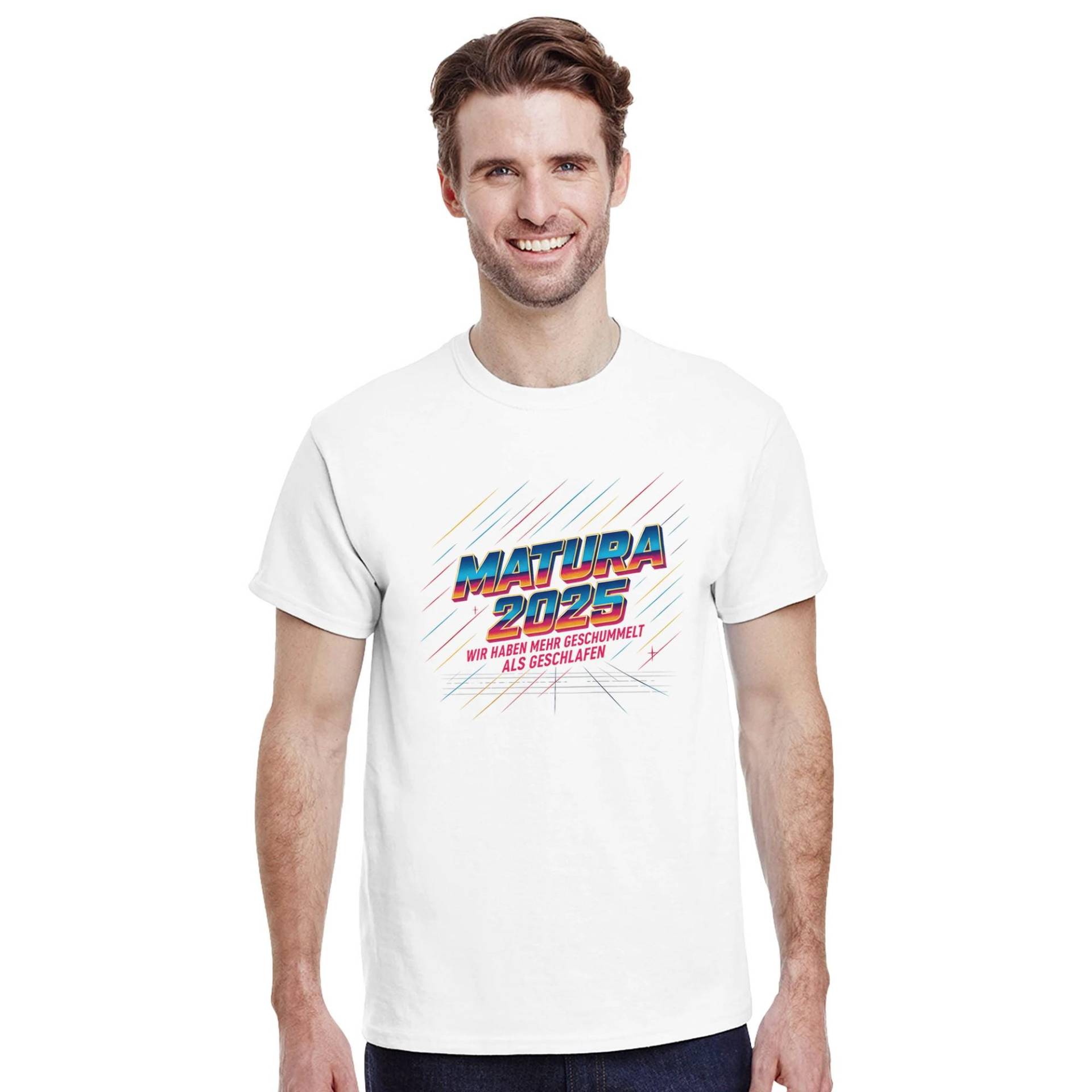 Matura 2025 T-Shirt - Retro Neon Edition von ReitOneDesign